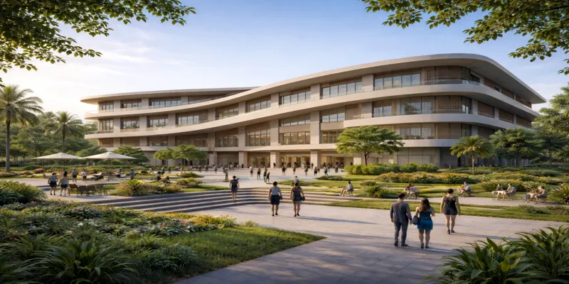 GV Raja Centre of Excellence infrastructure project by TransStadia Technologies in India